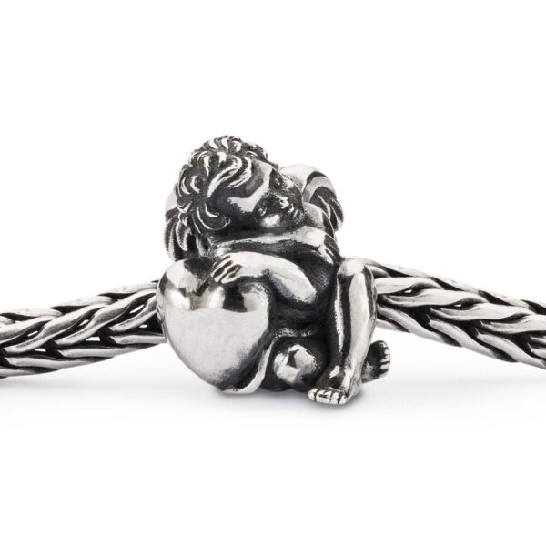 Trollbeads Cherubino dell' Amore Argento 925 Natale Angelo Cherubini beads - immagine 2