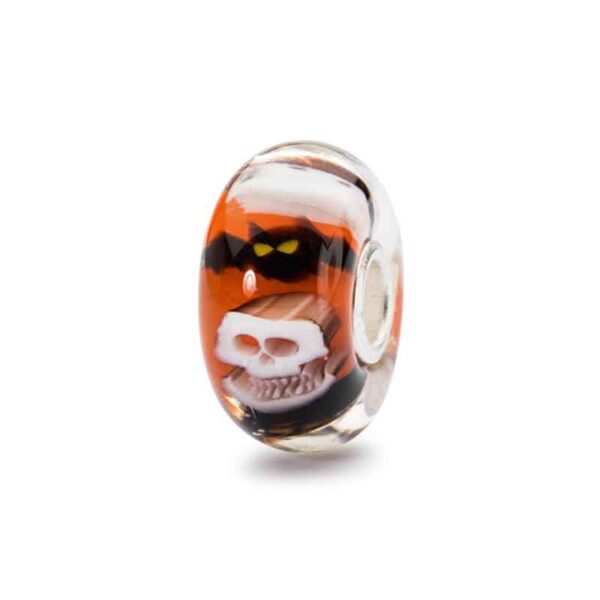 trollbeads dolcetto scherzetto beads vetro edizione limitata halloween museo zucca teschio gatto fantasma