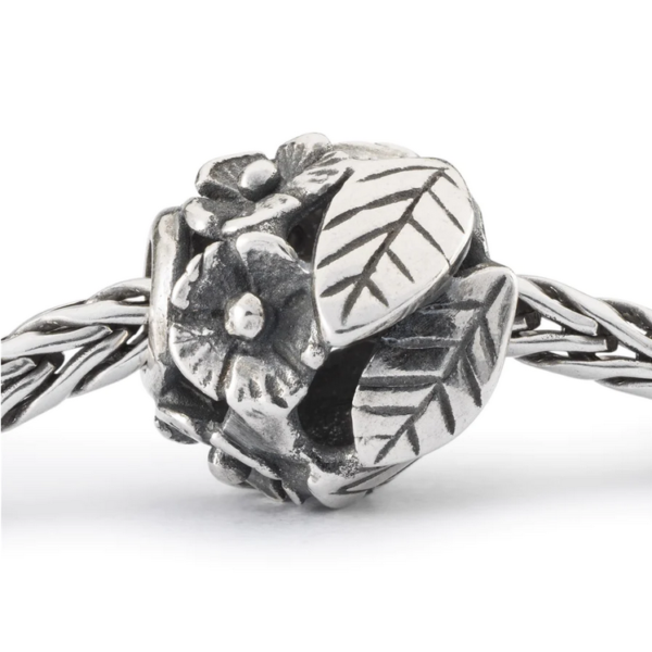 TROLLBEADS beads FLOWER POWER argento 925 sfera fiori bead speranza e nuovi inizi novità - immagine 2