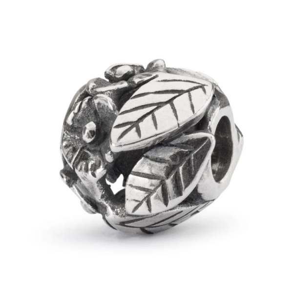 TROLLBEADS beads FLOWER POWER argento 925 sfera fiori bead speranza e nuovi inizi novità