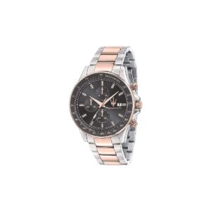 OROLOGIO MASERATI SFIDA GRIGIO ACCIAIO/ROSè DA UOMO NOVITà