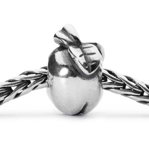 TROLLBEADS MELA DELLA CONOSCENZA IN ARGENTO NUOVO - immagine 2