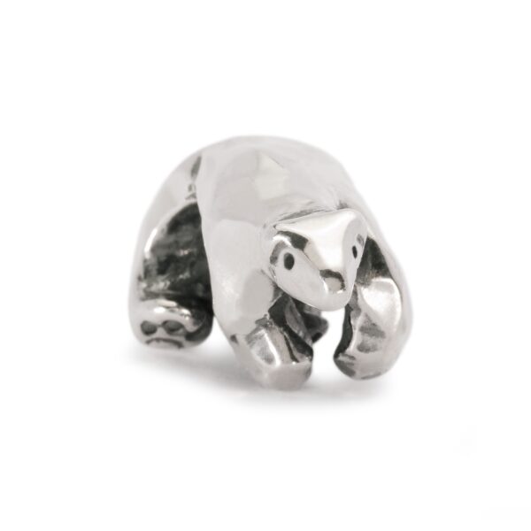 Trollbeads beads Museo Orso Polare people's beads 2010 Ritirato Argento 925 - immagine 2