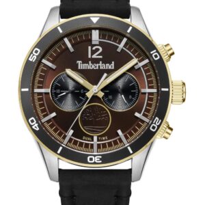 OROLOGIO TIMBERLAND ASHMONT IN PELLE DA UOMO NUOVO