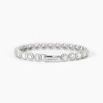 Mabina bracciale milanesienne tennis in argento 533823