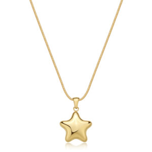 COLLANA SAGAPO STELLA DORATA COLLEZIONE STELLAR DA DONNA