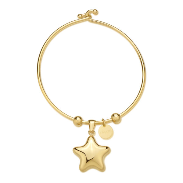 BRACCIALE S'AGAPO STELLA RIGIDO COLLEZIONE STELLAR DA DONNA NUOVO