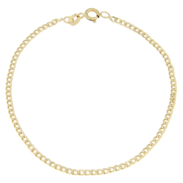 Bracciale bimbi groumette oro giallo 18kt